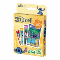 Set jocuri cu carti 4 in 1, Stitch, pentru 2-4 jucatori de peste 4 ani